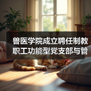 兽医学院成立聘任制教职工功能型党支部与管理委员会（图4）