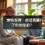 宠物医师,你是否履行了你的使命?(图1) 宠物医师,你是否履行了你的使命?(图1)