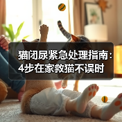 猫闭尿紧急处理指南:4步在家救猫不误时(图1) 猫闭尿紧急处理指南:4步在家救猫不误时(图1)