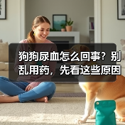 狗狗尿血怎么回事？别乱用药，先看这些原因！（图1）