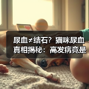 尿血≠结石？猫咪尿血真相揭秘：高发病竟是自发性膀胱炎（图2）