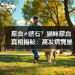尿血≠结石？猫咪尿血真相揭秘：高发病竟是自发性膀胱炎（图1）