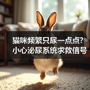 猫咪频繁只尿一点点？小心泌尿系统求救信号（图2）