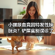 小猫尿血竟因特发性膀胱炎？铲屎官别误诊了（图3）