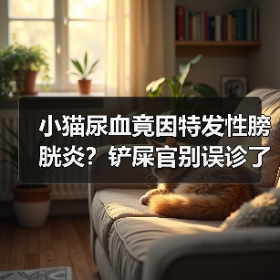小猫尿血竟因特发性膀胱炎？铲屎官别误诊了（图2）