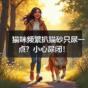 猫咪频繁扒猫砂只尿一点？小心尿闭！（图2）