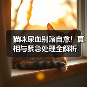 猫咪尿血别赌自愈!真相与紧急处理全解析(图4) 猫咪尿血别赌自愈!真相与紧急处理全解析(图4)