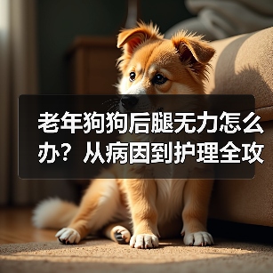 老年狗狗后腿无力怎么办?从病因到护理全攻略(图3) 老年狗狗后腿无力怎么办?从病因到护理全攻略(图3)