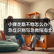 小猫走路不稳怎么办？急症识别与急救指南全解析（图4）