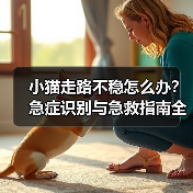 小猫走路不稳怎么办？急症识别与急救指南全解析（图1）