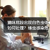 猫咪屁股出现白色虫体如何处理?绦虫感染危害及驱虫方法(图4) 猫咪屁股出现白色虫体如何处理?绦虫感染危害及驱虫方法(图4)