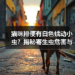 猫咪排便有白色蠕动小虫?揭秘寄生虫危害与应对方法(图4) 猫咪排便有白色蠕动小虫?揭秘寄生虫危害与应对方法(图4)