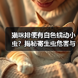 猫咪排便有白色蠕动小虫?揭秘寄生虫危害与应对方法(图3) 猫咪排便有白色蠕动小虫?揭秘寄生虫危害与应对方法(图3)