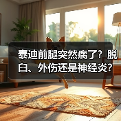 泰迪前腿突然瘸了?脱臼、外伤还是神经炎?原因全解析(图3) 泰迪前腿突然瘸了?脱臼、外伤还是神经炎?原因全解析(图3)