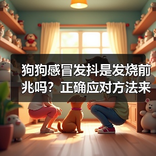 狗狗感冒发抖是发烧前兆吗？正确应对方法来了！