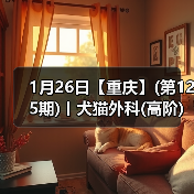 1月26日【重庆】(第125期)丨犬猫外科(高阶)班!含SUB(人人可实操)、乳糜胸等技术!(图2) 1月26日【重庆】(第125期)丨犬猫外科(高阶)班!含SUB(人人可实操)、乳糜胸等技术!(图2)