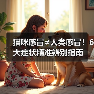 猫咪感冒≠人类感冒!6大症状精准辨别指南(图2) 猫咪感冒≠人类感冒!6大症状精准辨别指南(图2)