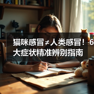 猫咪感冒≠人类感冒!6大症状精准辨别指南(图1) 猫咪感冒≠人类感冒!6大症状精准辨别指南(图1)