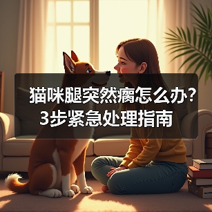 猫咪腿突然瘸怎么办?3步紧急处理指南(图2) 猫咪腿突然瘸怎么办?3步紧急处理指南(图2)