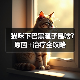猫咪下巴黑渣子是啥？原因+治疗全攻略（图3）