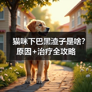 猫咪下巴黑渣子是啥？原因+治疗全攻略（图1）