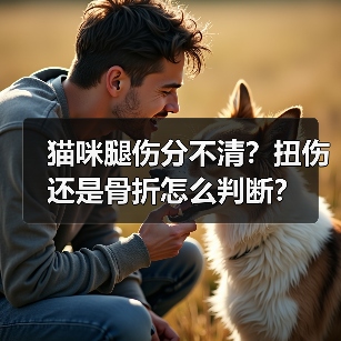 猫咪腿伤分不清?扭伤还是骨折怎么判断?(图4) 猫咪腿伤分不清?扭伤还是骨折怎么判断?(图4)