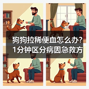 狗狗拉稀便血怎么办？1分钟区分病因急救方法！（图4）
