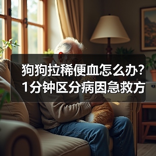 狗狗拉稀便血怎么办？1分钟区分病因急救方法！（图2）