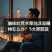 猫咪吐黄水带泡沫没精神怎么办?5大原因及用药指南(图4) 猫咪吐黄水带泡沫没精神怎么办?5大原因及用药指南(图4)