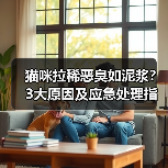 猫咪拉稀恶臭如泥浆?3大原因及应急处理指南(图2) 猫咪拉稀恶臭如泥浆?3大原因及应急处理指南(图2)