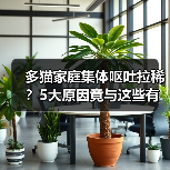 多猫家庭集体呕吐拉稀?5大原因竟与这些有关!(图2) 多猫家庭集体呕吐拉稀?5大原因竟与这些有关!(图2)