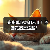 狗狗单眼流泪不止?原因竟然是这些!(图4) 狗狗单眼流泪不止?原因竟然是这些!(图4)