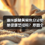 猫咪眼睛黄褐色分泌物是健康警报吗?原因全解析(图4) 猫咪眼睛黄褐色分泌物是健康警报吗?原因全解析(图4)