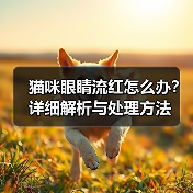 猫咪眼睛流红怎么办?详细解析与处理方法(图3) 猫咪眼睛流红怎么办?详细解析与处理方法(图3)