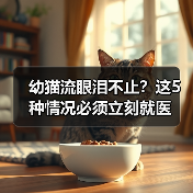 幼猫流眼泪不止?这5种情况必须立刻就医(图4) 幼猫流眼泪不止?这5种情况必须立刻就医(图4)
