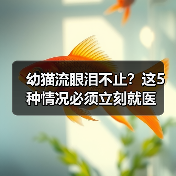幼猫流眼泪不止?这5种情况必须立刻就医(图3) 幼猫流眼泪不止?这5种情况必须立刻就医(图3)
