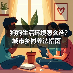 狗狗生活环境怎么选?城市乡村养法指南(图3) 狗狗生活环境怎么选?城市乡村养法指南(图3)