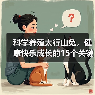 科学养殖太行山兔,健康快乐成长的15个关键技巧(图1) 科学养殖太行山兔,健康快乐成长的15个关键技巧(图1)