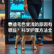 泰迪毛色变浅的原因有哪些?科学护理方法全解析(图1) 泰迪毛色变浅的原因有哪些?科学护理方法全解析(图1)