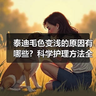 泰迪毛色变浅的原因有哪些?科学护理方法全解析(图3) 泰迪毛色变浅的原因有哪些?科学护理方法全解析(图3)