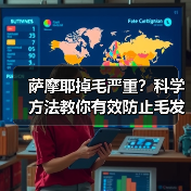 萨摩耶掉毛严重？科学方法教你有效防止毛发脱落