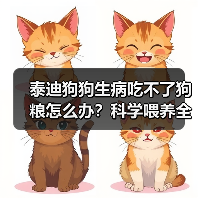 泰迪狗狗生病吃不了狗粮怎么办?科学喂养全攻略(图2) 泰迪狗狗生病吃不了狗粮怎么办?科学喂养全攻略(图2)