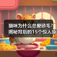 猫咪为什么总爱舔毛？揭秘背后的15个惊人原因