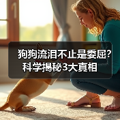 狗狗流泪不止是委屈？科学揭秘3大真相（图2）