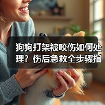 狗狗打架被咬伤如何处理？伤后急救全步骤指南