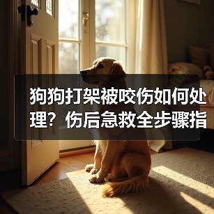 狗狗打架被咬伤如何处理?伤后急救全步骤指南(图4) 狗狗打架被咬伤如何处理?伤后急救全步骤指南(图4)