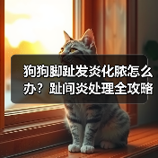 狗狗脚趾发炎化脓怎么办?趾间炎处理全攻略(图2) 狗狗脚趾发炎化脓怎么办?趾间炎处理全攻略(图2)