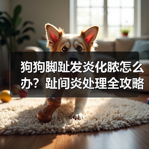 狗狗脚趾发炎化脓怎么办?趾间炎处理全攻略(图4) 狗狗脚趾发炎化脓怎么办?趾间炎处理全攻略(图4)