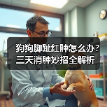 狗狗脚趾红肿怎么办?三天消肿妙招全解析(图4) 狗狗脚趾红肿怎么办?三天消肿妙招全解析(图4)