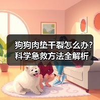 狗狗肉垫干裂怎么办?科学急救方法全解析(图2) 狗狗肉垫干裂怎么办?科学急救方法全解析(图2)